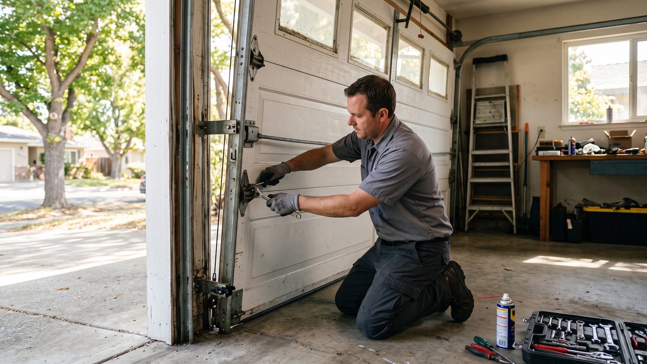 Off-Track Garage Door Repair | San Jose Garage Doors