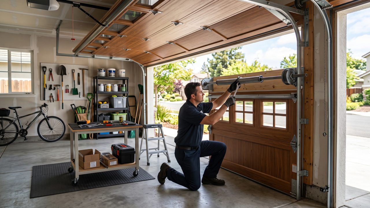 complete garage door repair and installation for San Jose garage door service